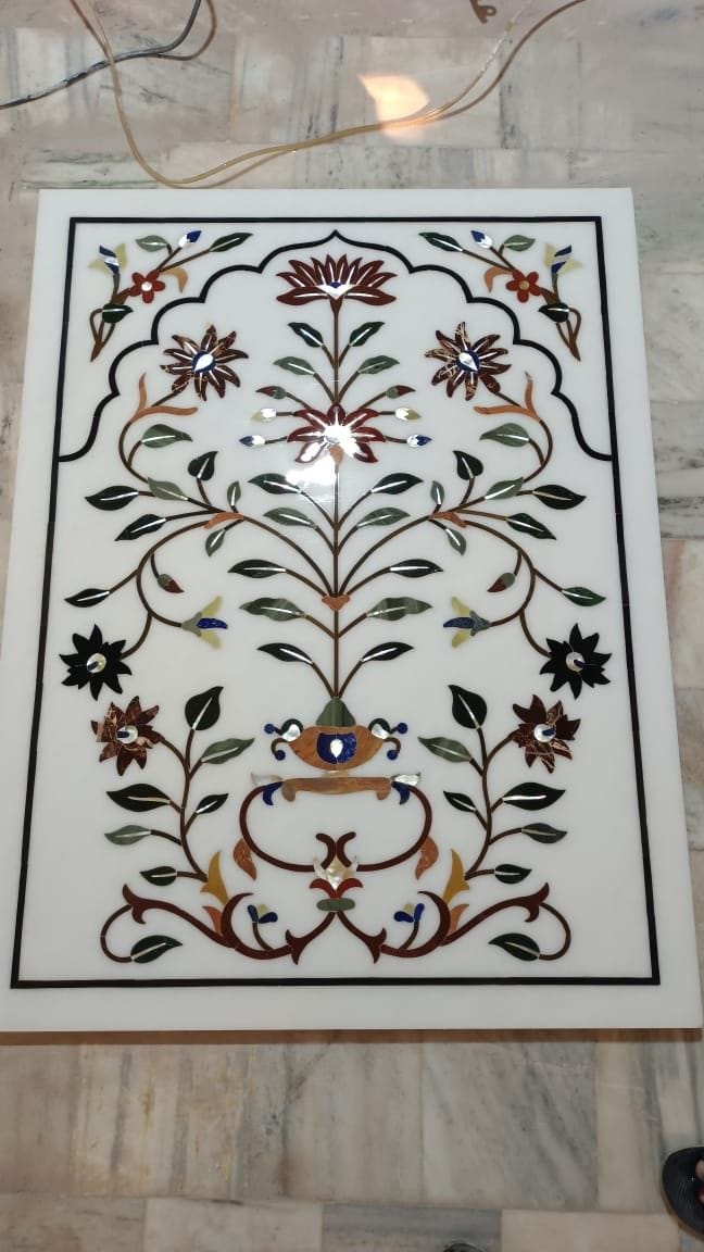 Marble Inlay Work Design #19